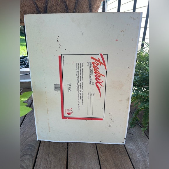 Vintage Oil Painting Edward Currier Nature Scene Mountain View 18”x24” Wall Art - Picture 10 of 10